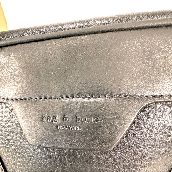 Rag & Bone Women’s Black Flight Camera Leather Crossbody Bag - Picture 3 of 12
